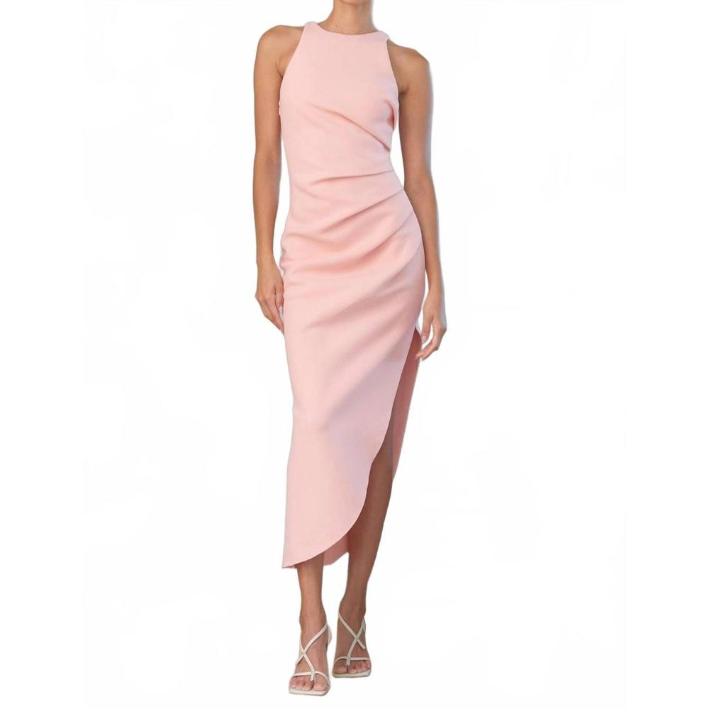 NEW MISHA ida midi dress in calypso pink